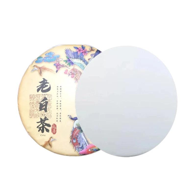 357 г китайский чай пуэр из провинции Юньнань, модель для самостоятельной свадебной вечеринки, антикварная полка, украшение с узором, без упаковки, модель