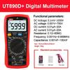 UNI-T UT61E PLUS UT61D+ UT89XD UT890D+ UT89X UT161E Профессиональные цифровые мультиметры 1000 В Вольтметр True RMS Тестер емкости