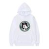 Disney Mickey Mouse Pattern Woman Fleece Casual Loose Black Autumn Tops Clothes Pullovers Ladies Cheap Hoodies Men Sweatshirts