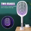 USB Rechargeable Electric Mosquito Swatter Household Mosquito Swatter Handheld/Vertical 2-in-1