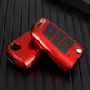 New Fashion TPU Car Flip Key Case Cover Shell For VW Volkswagen Golf 7 MK7 Tiguan MK2 For Seat Ateca Leon FR Ibiza Skoda Octavia Kodiaq