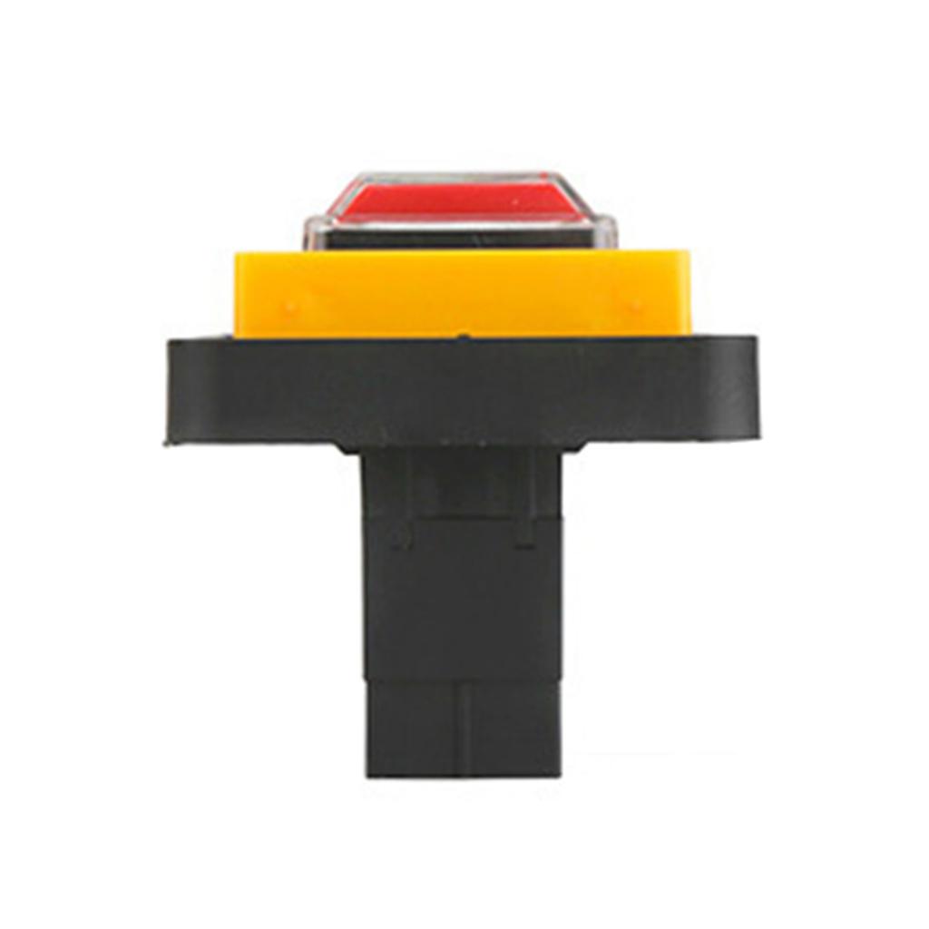 Upgraded Electromagnetic Switches Momentary Button Electromagnetic Button Switches Plastic Push Button Simple Install