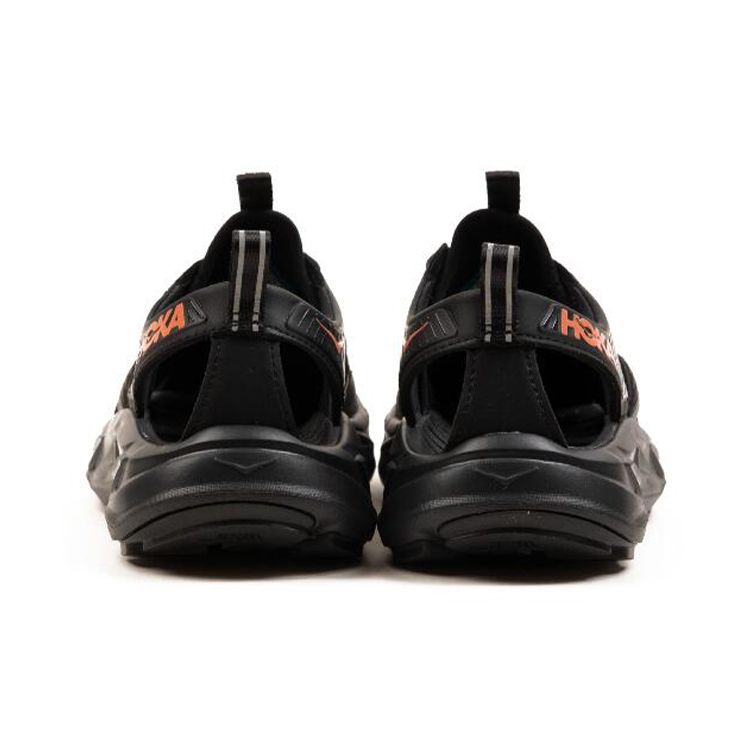 HOKA Hopara Sandal Black Fusion Coral Women Sneakers 1106535-BFCR