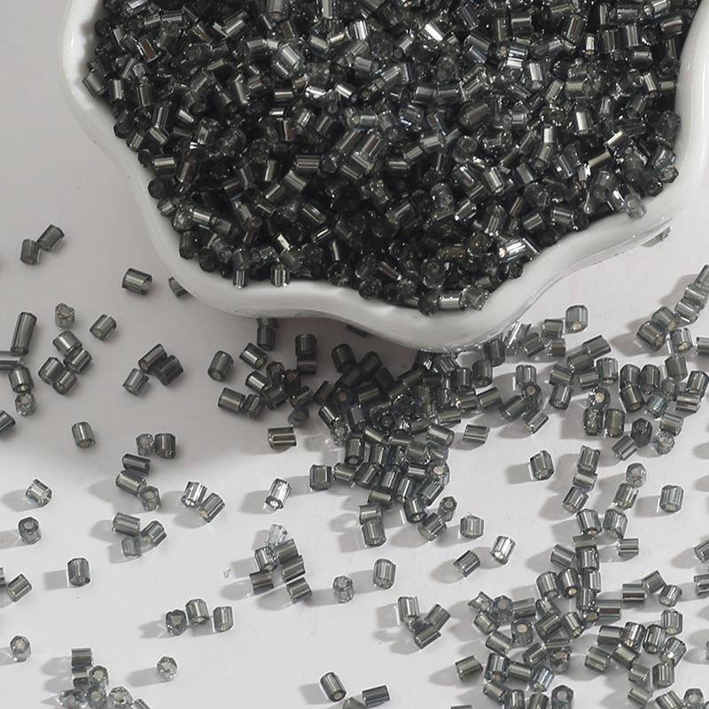 Сделай сам Ручная работа Заколка с бусинами: Стеклянные бусины для вышивания крестом, посеребренная фурнитура для свадебного платья/сумки