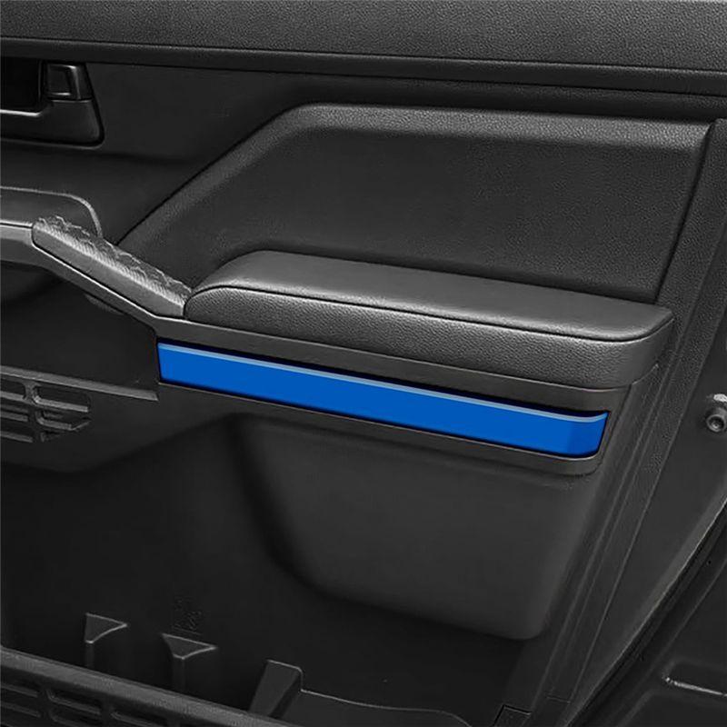 Car Interior Door Panel Trim Strip Decorative Sticker For Toyota TACOMA 2024 Car Interior Accessories Parts Component Blue