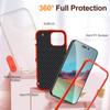 Чехол для iPhone 15 14 13 mini 12 11 Pro Max XS XR 8 7 Plus сверхмощный противоударный защитный чехол с подставкой для телефона от царапин