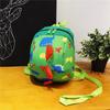 Infant Baby Dinosaur Safety Harness Backpack Toddler Kids Canvas Leash Anti-lost Kindergarten Bag Children Animal Schoolbags