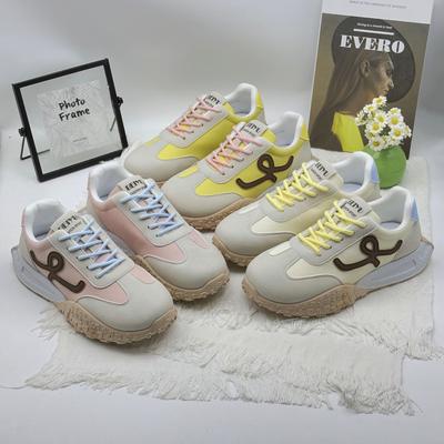 2025 весна и осень новые туфли Форрест Гамп женские кампус стиль толстая подошва маленький человек увеличение роста ретро немецкие тренировочные повседневные спортивные туфли