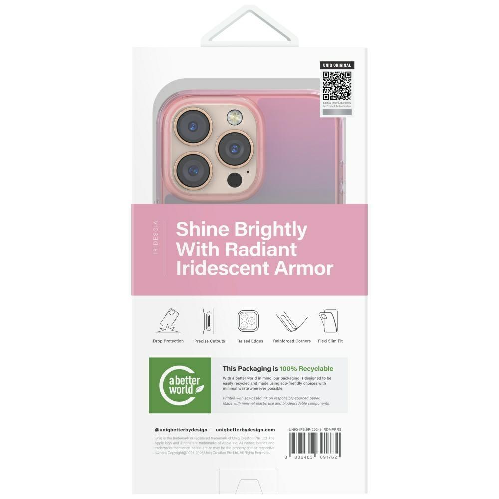 Etui do iPhone 16 Pro Max UNIQ Magclick Charging Różowe