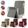Recliner Chair Sofa Cover Pet Couch Furniture Protector Polyester Fiber Anti Slip Side Pocket Armchair Cover Washable Chair Mat