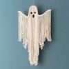 Хэллоуин Привидение Украшения Ручной работы Кисточка Привидение Белая Веревка Привидение Декор Подвесное Привидение Настенное Искусство Подарок