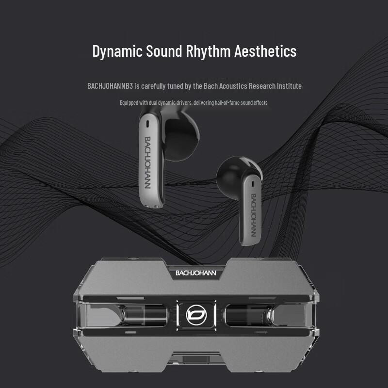 Bach Johann B3 Mecha-Style True Wireless Earbuds