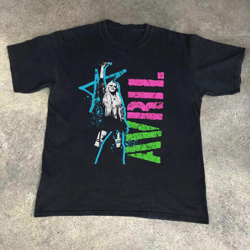 Hot Popular Avril Lavigne Under My Skin Black S to 4XL Tee Shirt SN382