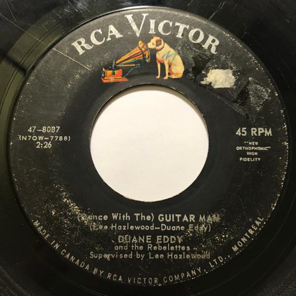 7-дюймовая пластинка ДУЭЙН ЭДДИ - (Танцуй с) Guitar Man / Stret 478087 RCA Victor 1962 Канада Рок Б/У