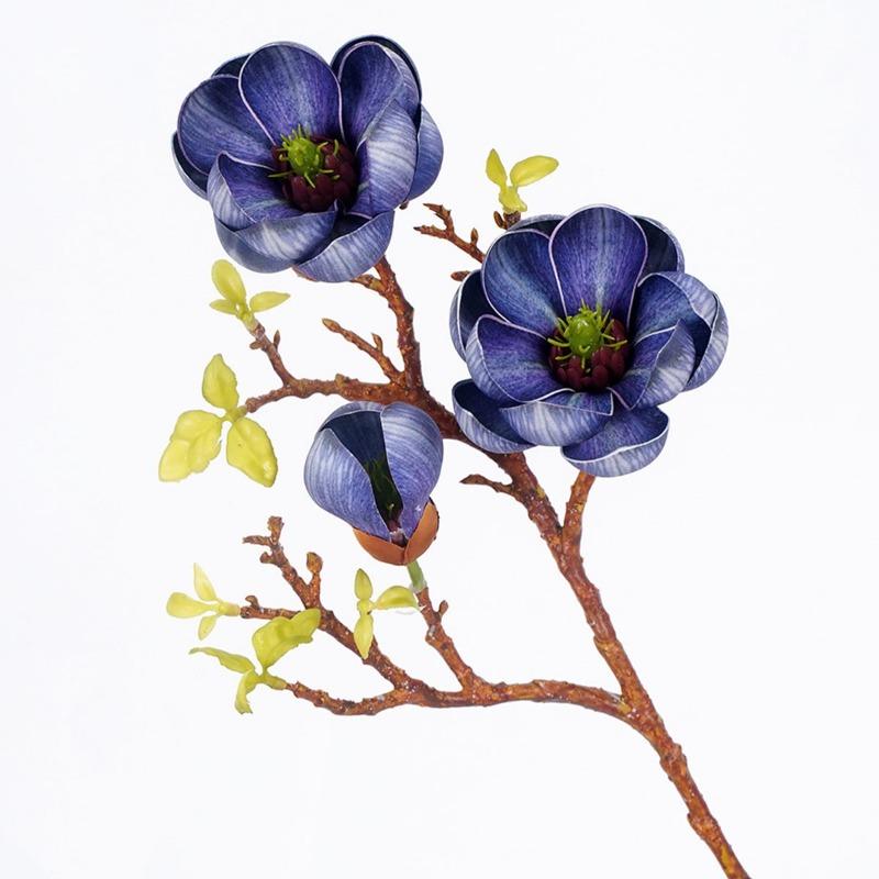 3 шт. искусственных цветов магнолии цветок EVA для реквизита для фотосъемки свадьбы в помещении на открытом воздухе дома украшения гостиной