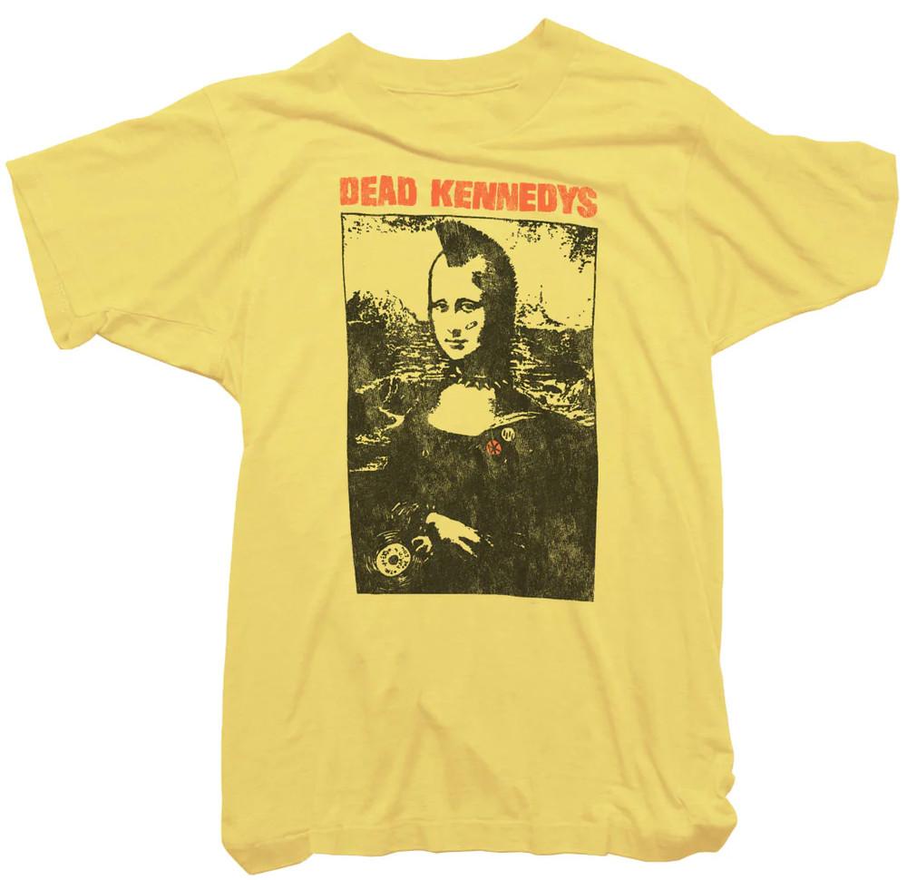 Retro Mona Lisa Dead Kennedys Shirt Classic Yellow Daisy Unisex S-5XL 1V0540 Unisex T-Shirt