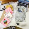 Детский комплект с коротким рукавом Летний А-класса Чистый хлопок Одежда для мальчиков Футболка для девочек Летняя одежда для малышей Детская одежда
