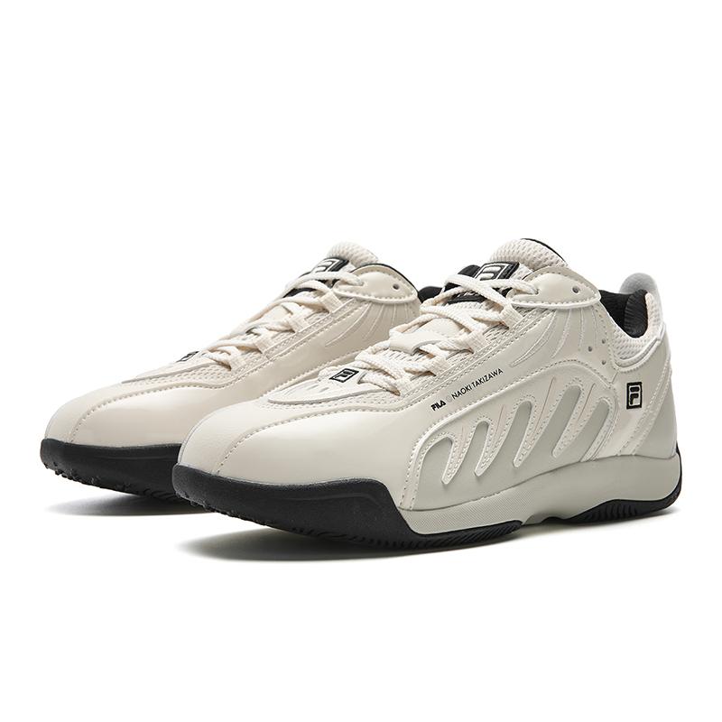 Fila ADE2025 Амортизирующие Устойчивые к истиранию Легкие Низкие Повседневные Кроссовки Женские Катящийся Коричневый F12W541132FAS