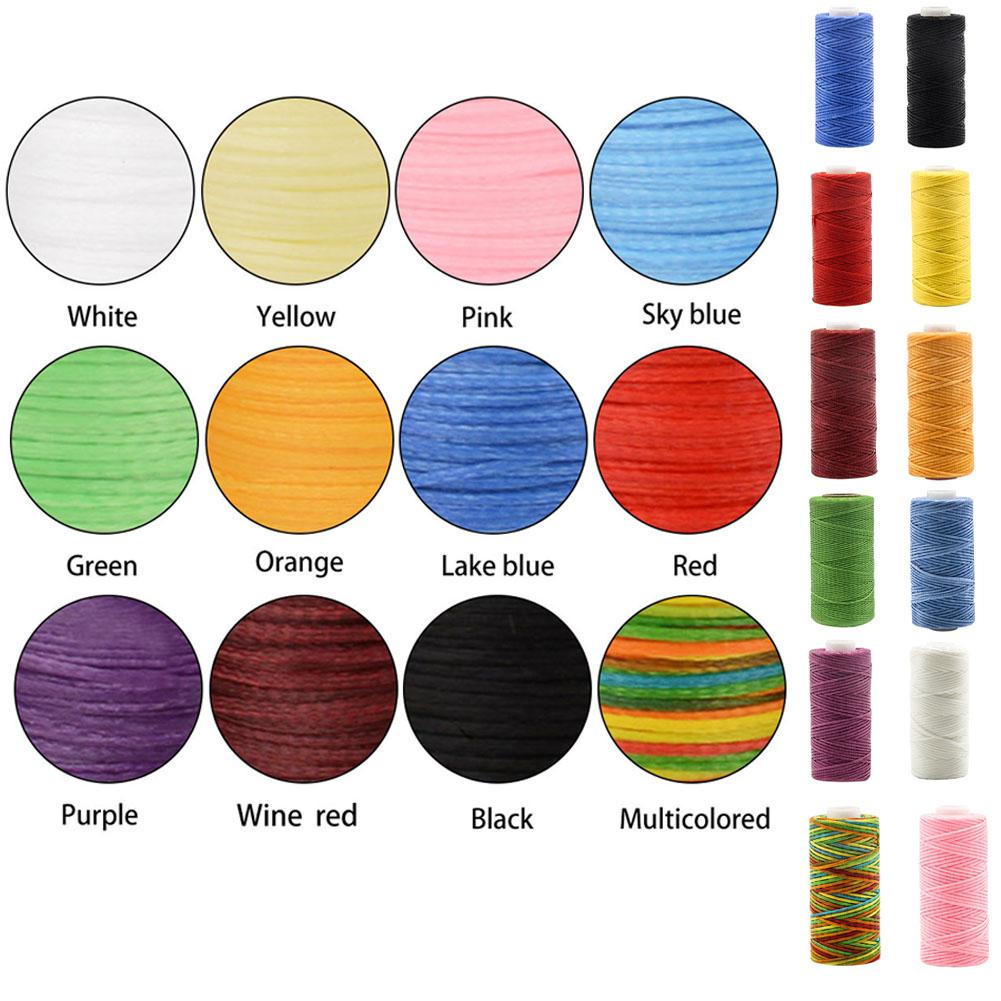 Кожаные швейные нитки Вощеная нить Полиэстер Практичная