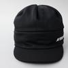 AVIREX knit cap with brim, black