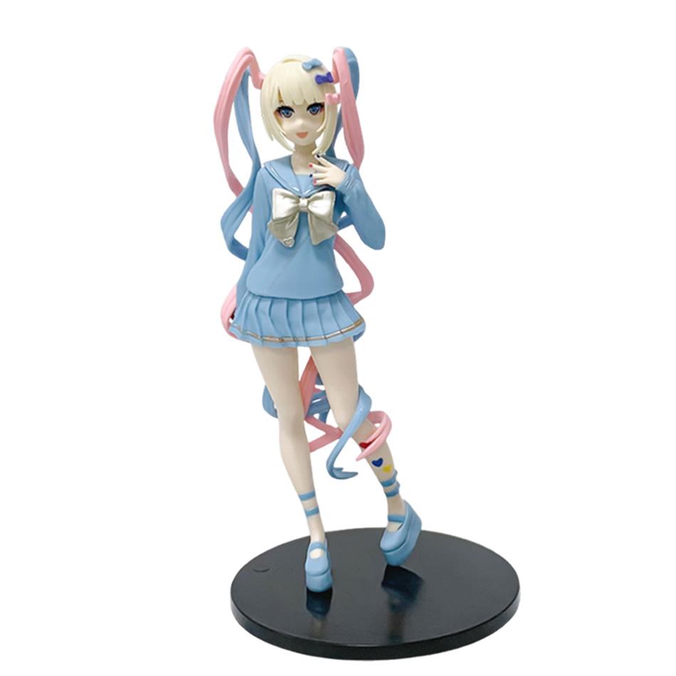 Аниме Needy Girl Overdose Милая Рейн Кандж ПВХ Фигурка Красивая Девушка Настольная Модель Коллекция Подарок на День Рождения Рождество В наличии