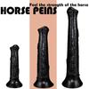 Лошадь фаллоимитатор Анальная пробка Мягкий пенис Анальный расширитель с присоской Фаллос Анальная пробка Стимулирует влагалище Анус Член Секс-игрушки