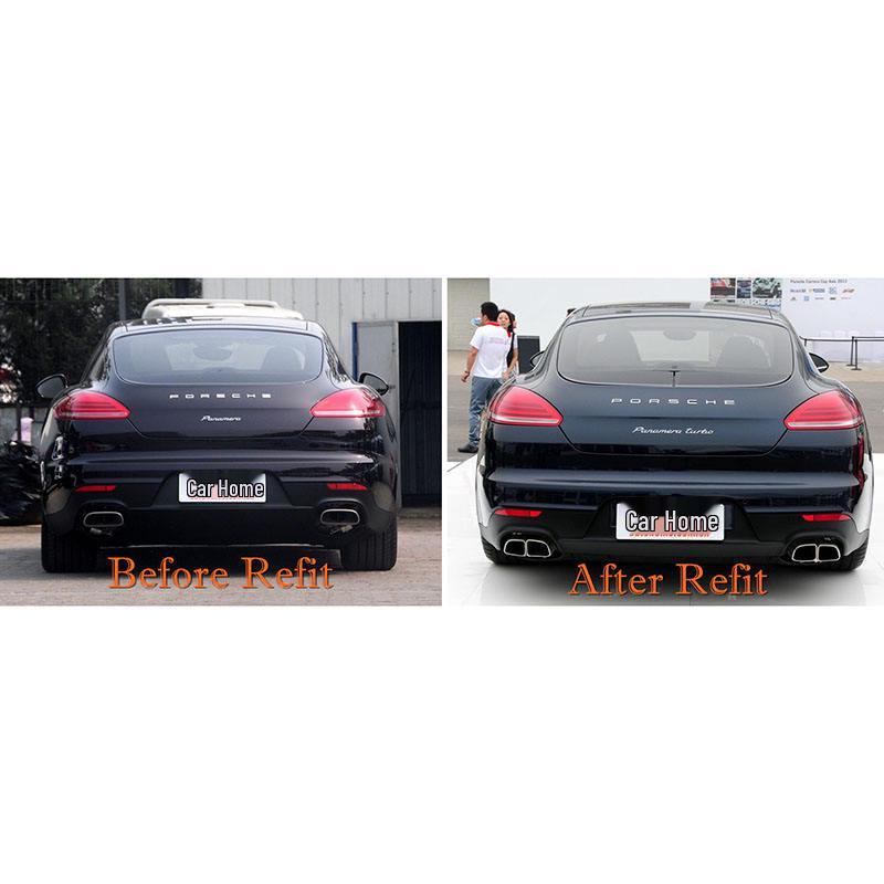 Stainless Steel Exhaust Tailpipe Kit for Porsche Panamera 970