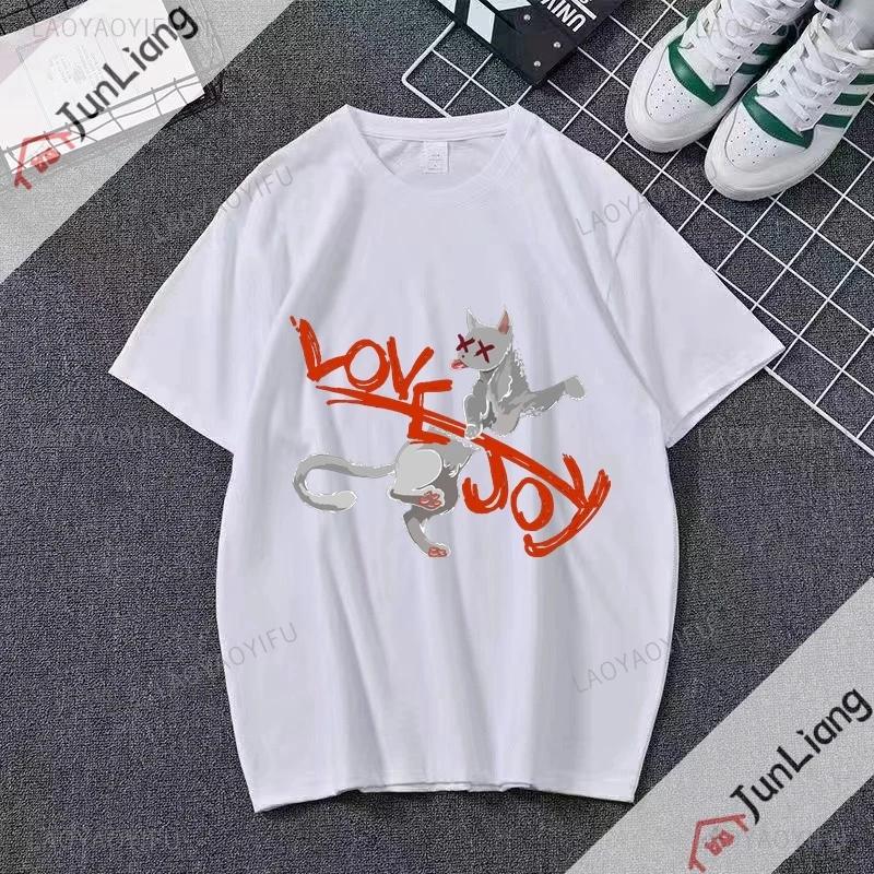 Lovejoy Band Tour Смешная футболка с коротким рукавом «Почему вы должны были убить моего кота» Одежда унисекс Топы Подарок фанату