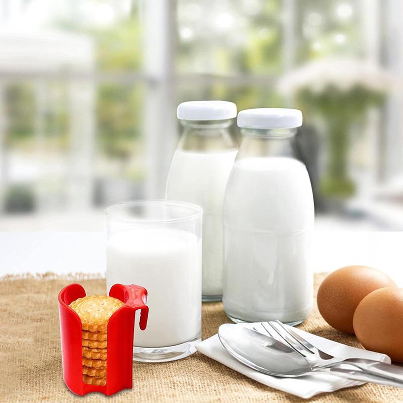 Подвеска для печенья для чашки для питья Многофункциональная подставка для печенья Портативный держатель для чайных пакетиков Зажим Гаджет для бутылки Аксессуары для чашки для печенья