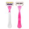 4-layer Female Shaving Razor Manual Shaving Women Bikini Razor Blades Hair Safety Lady Razor Head