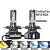 20000LM 4500K 6000K 8000K 3000K HB3 HB4 9005 9006 H3 H1 H8 H7 H4 H11 H9 9012 Bulb Canbus Led Car Headlight 110W