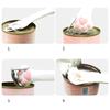 Universal Size Reusable Cat Dog Silicone Sealing Pet Food Spoon Can Covers Tin Opener Can Lids