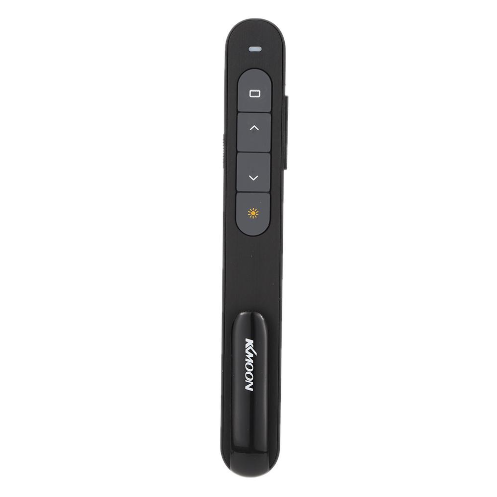 Kkmoon 2.4GHz Wireless PowerPoint Clicker Remote Controller Flip Pen Pointer Handheld PPT Presenter
