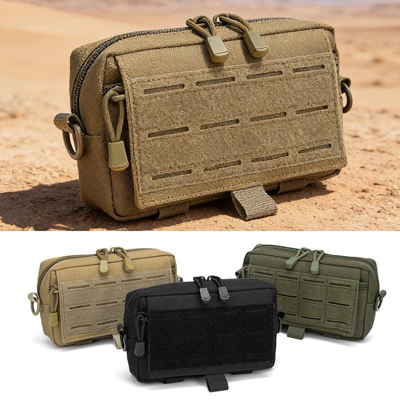 Подсумок Molle Admin, Универсальный EDC-органайзер, Охотничья сумка, Горизонтальный модульный подсумок, Нагрудный поясной органайзер, Сумка EMT для активного отдыха