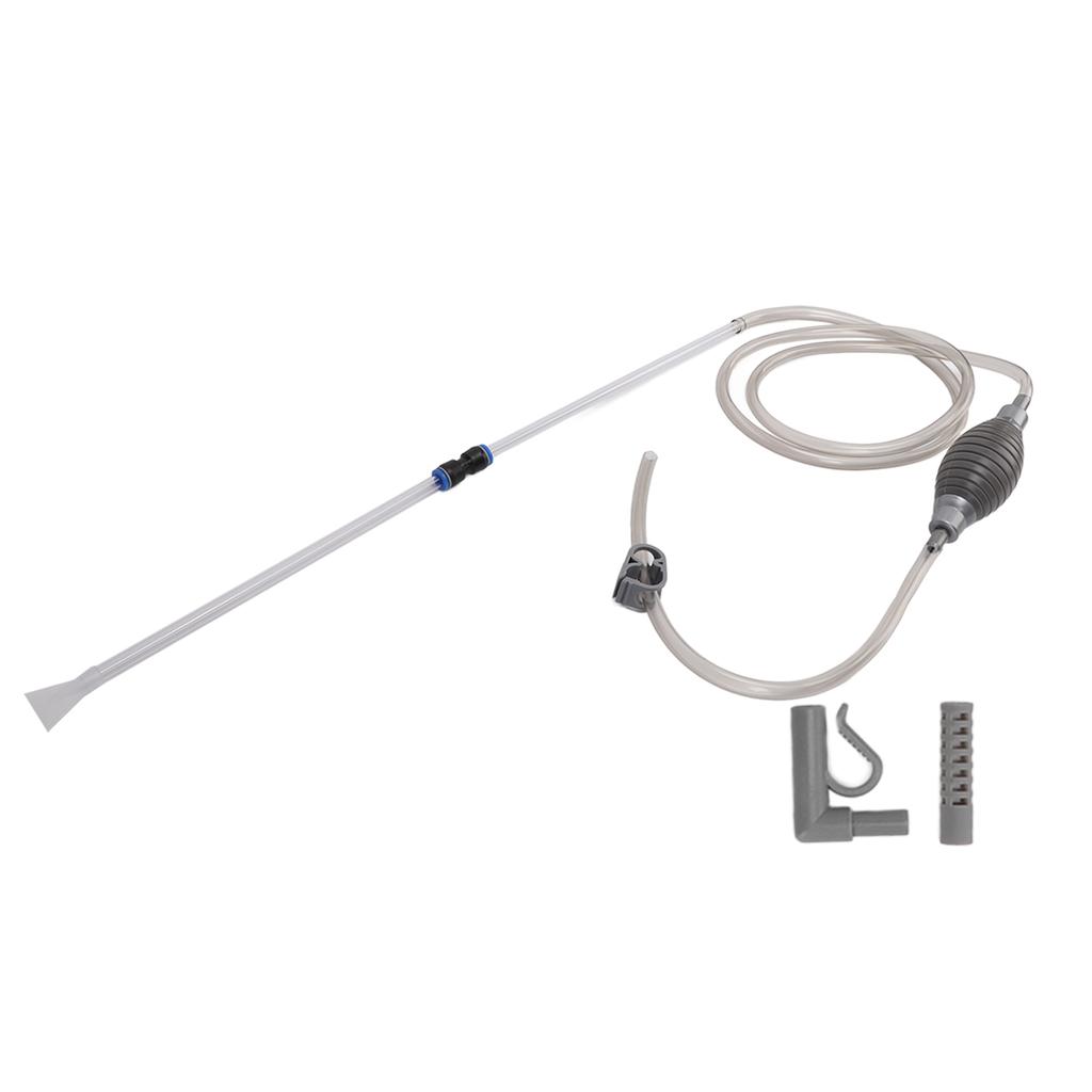Aquarium Siphon Cleaner Plastic Siphon Sand Remover with 3 Nozzles for Fish Tank Cleaning Water ChangeStandard Type