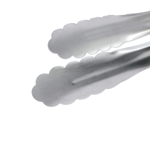 Thunder Group All-Purpose Tongs, Small, 25.4cm Long, with Ring, Stainless Steel, SLTHUT010