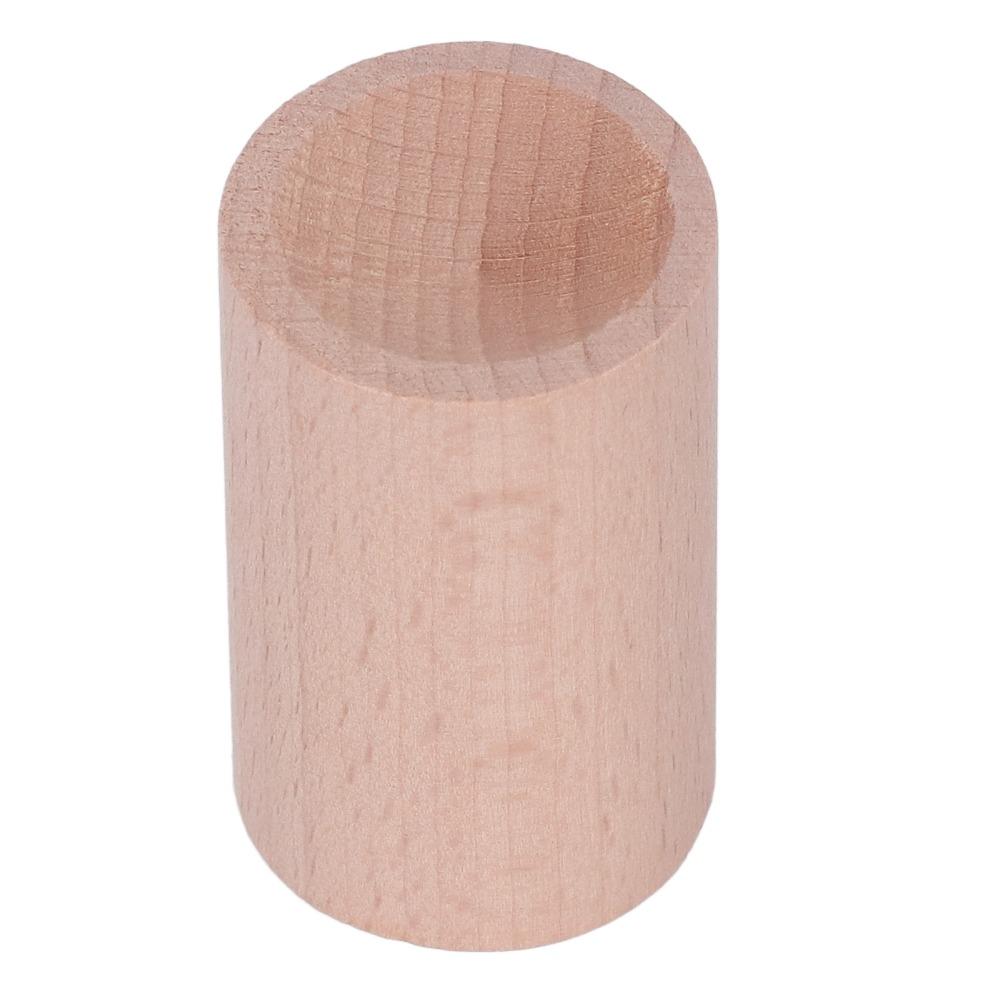 Beech Wood Essential Oil Diffuser Cylindrical Wood Aroma Diffuser Indoor Use