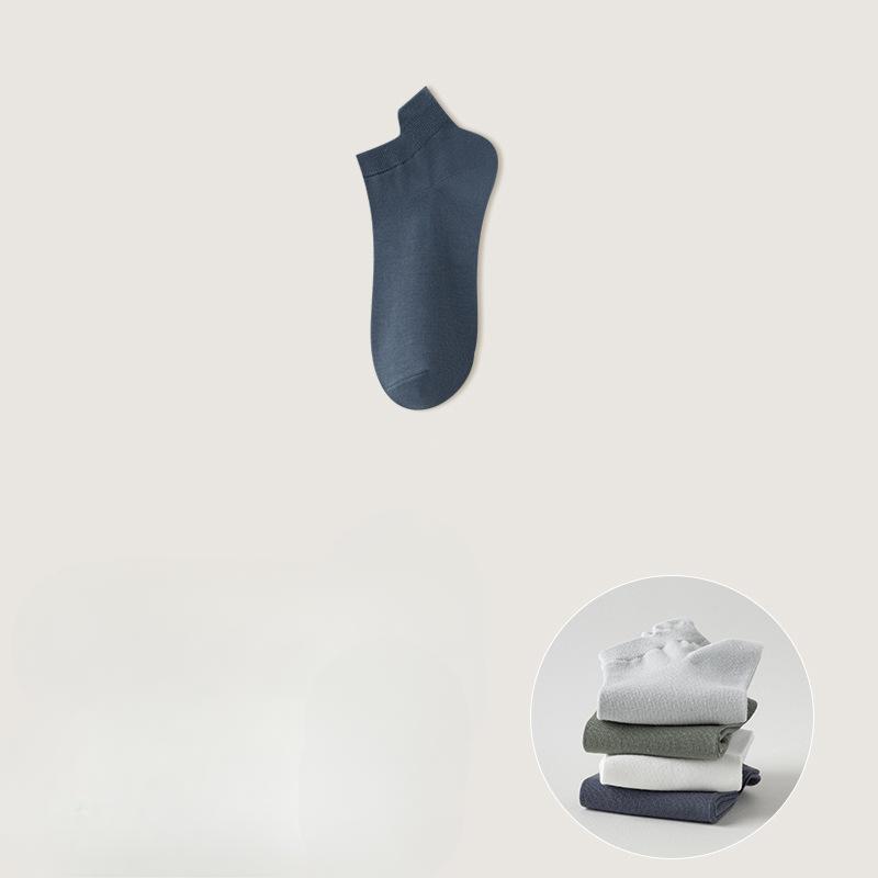 Мужские невидимые короткие носки, влагопоглощающие и устойчивые к запаху бесшовные носки, хлопковые носки с эффектом лифтинга ушей, дышащие спортивные носки с коротким рукавом и низким верхом