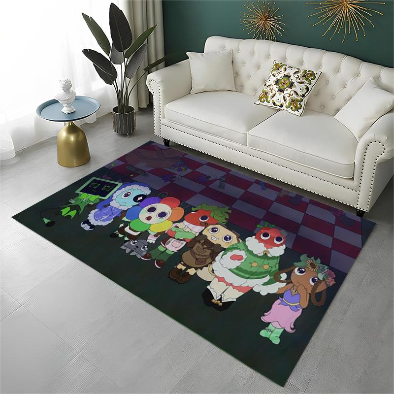 Игровой Коврик Dandy World Мультяшный Нескользящий Ковер для Гостиной, Спальни, Игровой Комнаты, Мягкий Ковер Напольный Коврик Домашний Декор Ковер Детская Комната