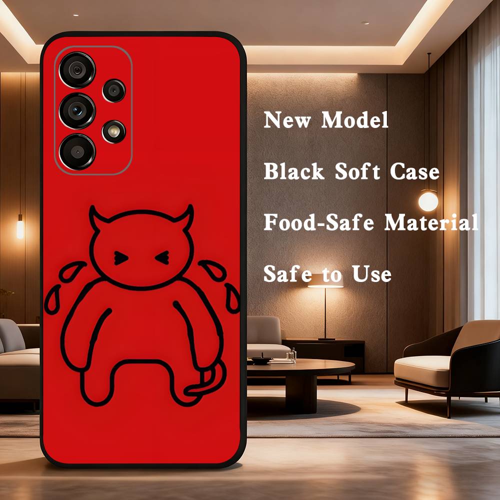 Bnad R-Radiohead Case For Samsung Galaxy A73,52,71,22,Note,31,8,9,53,32,72,41,J7,Soft Black Silicone Cover