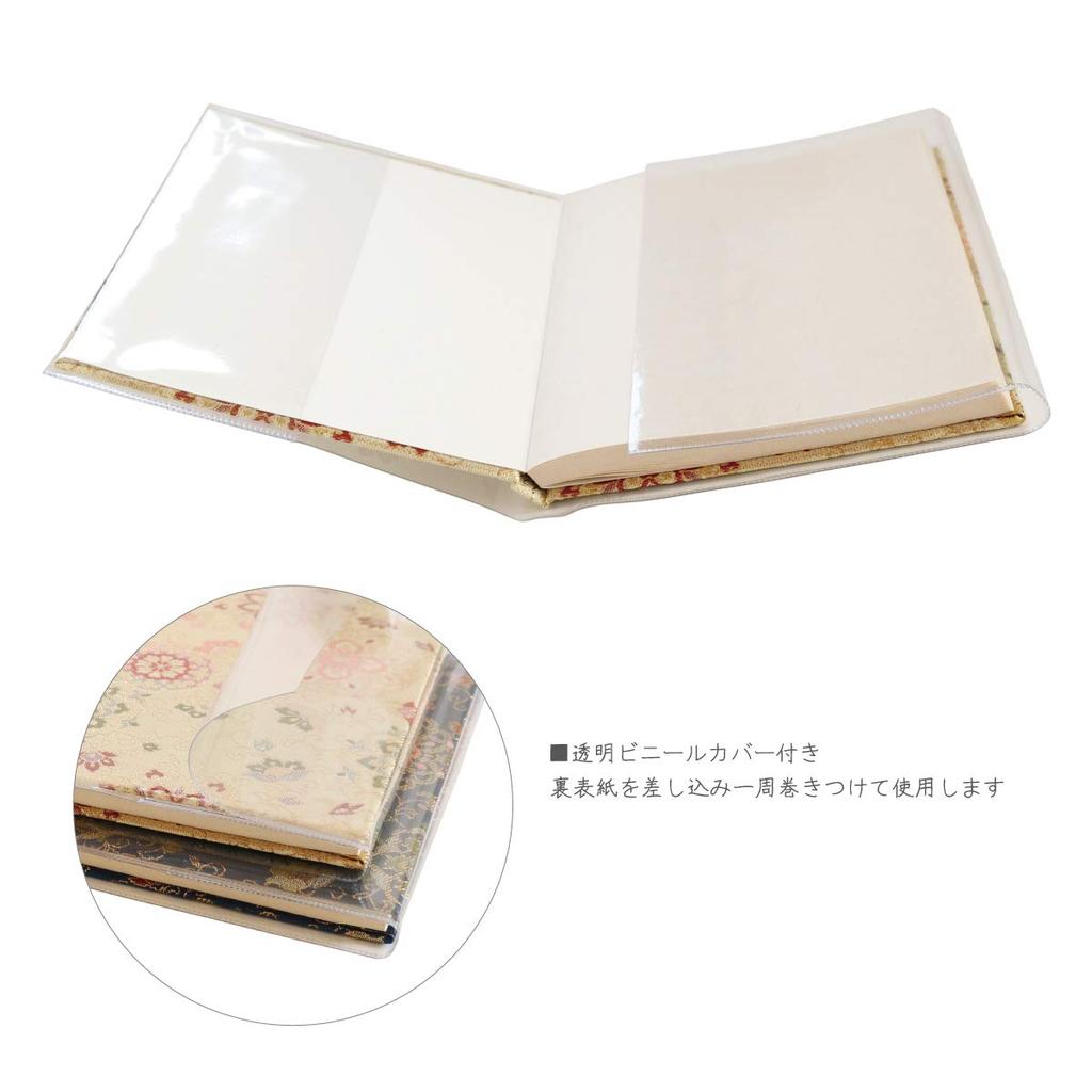 Книга Goshuin 60 виниловая обложка Hotokudo оригинальная закладка светло-голубая книга, страницы, стиль, в комплекте, в комплекте, креп,