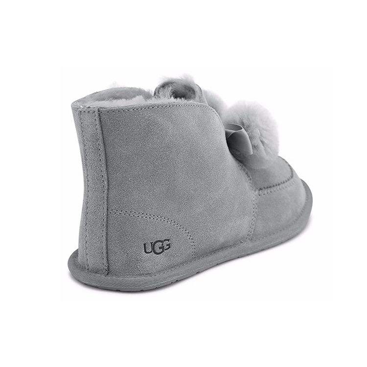UGG Женские утепленные снежные ботинки Kallen на флисовой подкладке, серые 1110709-SEL
