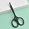 Stainless Steel Nose & Eyebrow Scissors - Round, Straight, Elbow Heads for Precision Trimming