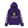 Men's clothing Japanese animation spell back hoodie artist print sweater male animation joint name