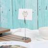 Supplies Rose Gold Desktop Decoration Photos Clips Clamps Stand Table Numbers Holder Place Card