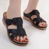 35-44 Summer Women Premium Orthopedic Open Toe Sandals Female Slippers Buckle Strap Vintage Anti-slip Breathable Slippers Plus Size Sandals
