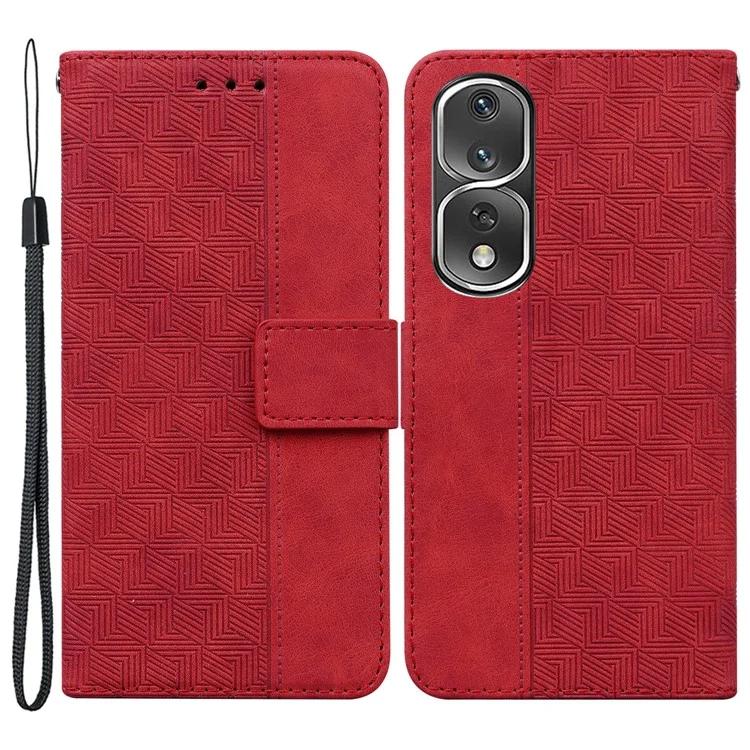 For Honor 80 Pro 5G Full Protection Cell Phone Cover Imprinted Leather Phone Case with Stand Wallet