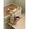 IELGY Ladies Tote Bag Seasonal Woven Gentle Style Large Capacity Casual Portable