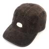 Universal Chemistry Washing Corduroy Black Campcap Camp Cap