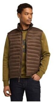 Зимняя куртка Durable Water Repellent Vest шоколадно-коричневого цвета